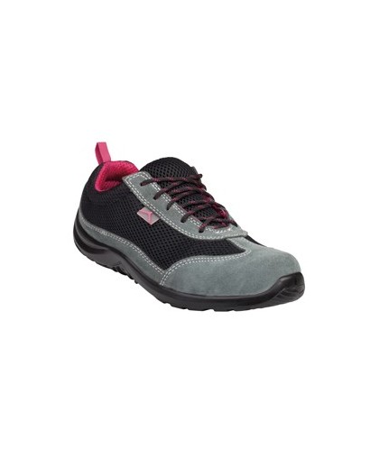 Calzatura di sicurezza Como S1P SRC nero/fucsia N°40