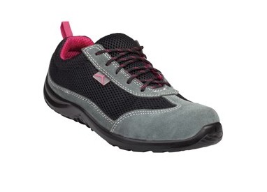 Calzatura di sicurezza Como S1P SRC nero/fucsia N°40