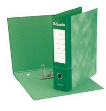 Registratore ESSENTIALS G72 verde dorso 5cm f.to commerciale ESSELTE