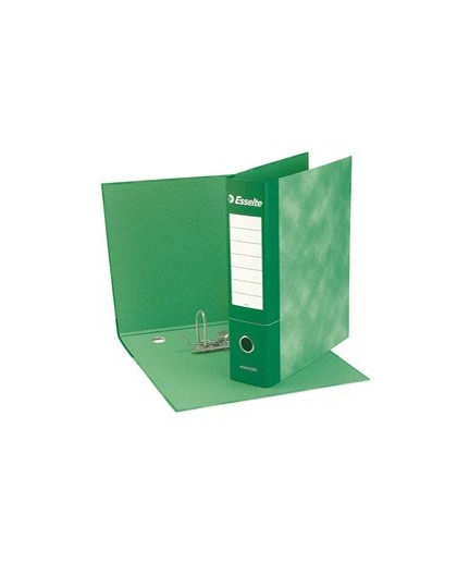 Registratore ESSENTIALS G72 verde dorso 5cm f.to commerciale ESSELTE