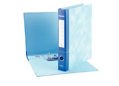 Registratore ESSENTIALS G74 blu dorso 5cm f.to protocollo ESSELTE