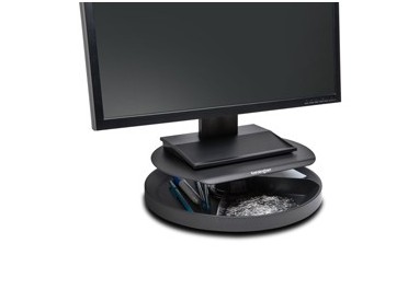 Supporto monitor Spin2 con portacessori - nero - monitor max 18kg- Kensington