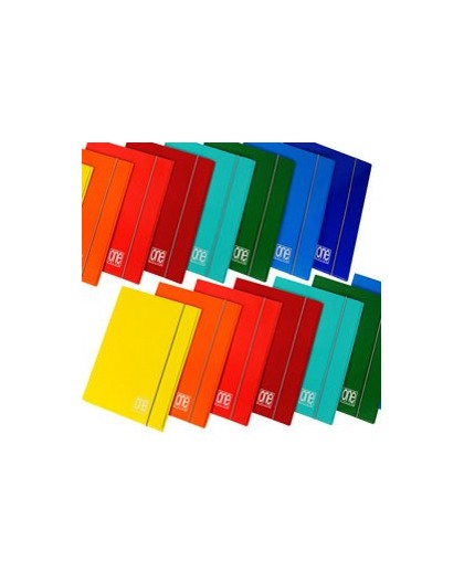 CARTELLA 3L C/ELASTICO 26X35CM dorso 1,2cm ONE COLOR 2390 BLASETTI