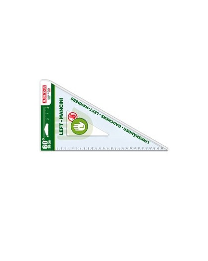 Squadra 60° - 30cm per mancini ARDA