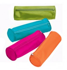 Astuccio con cerniera in colori assortiti