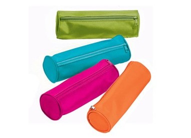 Astuccio con cerniera in colori assortiti
