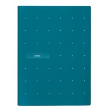 Portalistino MATRIX 22X30cm 40buste blu ottanio FAVORIT
