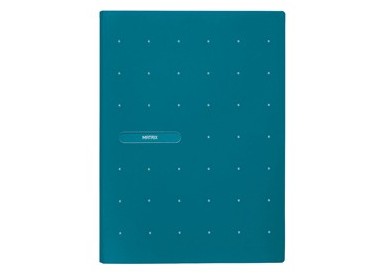 Portalistino MATRIX 22X30cm 40buste blu ottanio FAVORIT