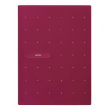 Portalistino MATRIX 22X30cm 40buste rosso porpora FAVORIT