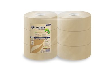 Carta igienica MAXI Jumbo Ø24,5cm - 300mt EcoNatural Lucart