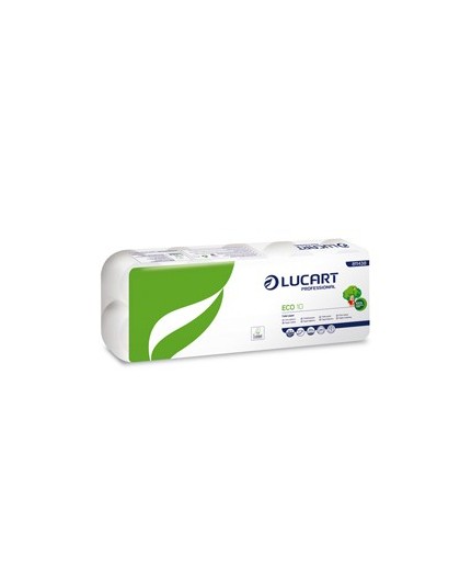 Pacco 10 rotoli Carta Igienica 200 strappi Eco Lucart