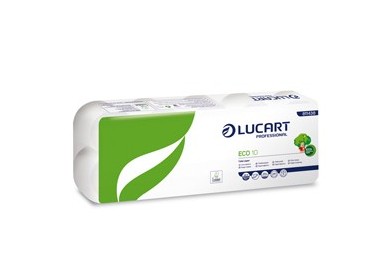 Pacco 10 rotoli Carta Igienica 200 strappi Eco Lucart