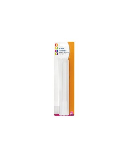 6 stick colle per pistola grande TY102M diam. 11mm - lungh. 20cm DECO