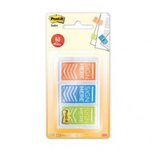 Set 60 SEGNAPAGINA Post-it® Index 682-SH-OBLEU MEDIUM "Firma Qui"