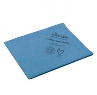 Conf. 5 r-PannoBlu micro Glass 50x40cm in microfibra Vileda