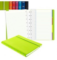 Notebook Pocket f.to 144x105mm a righe 56 pag. nero similpelle Filofax