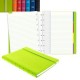 Notebook Pocket f.to 144x105mm a righe 56 pag. blu similpelle Filofax