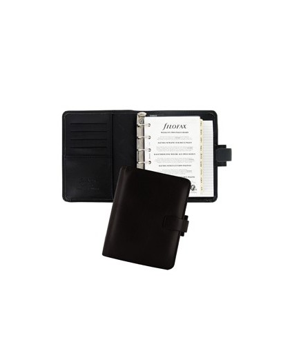 Organiser Metropol Pocket f.to 146x115x35mm nero similpelle Filofax