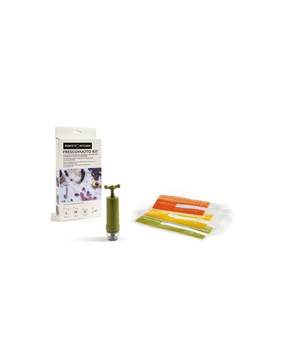 FrescoVuoto StarPack: Pump + 8 buste sottovuoto ass. Perfetto