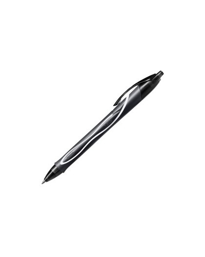 Scatola 12 penna sfera scatto Gelocity quick dry nero BIC®