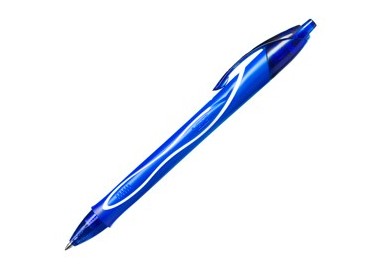 Scatola 12 penna sfera scatto Gelocity quick dry blu BIC®