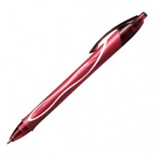 Scatola 12 penna sfera scatto Gelocity quick dry rosso BIC®