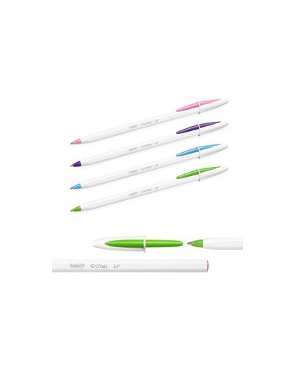 Scatola 20 penna sfera Cristal® Up medio 1,2mm fun BIC®