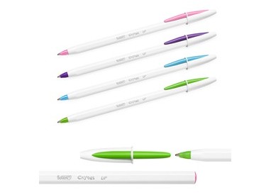 Scatola 20 penna sfera Cristal® Up medio 1,2mm fun BIC®