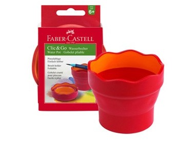 Vaschetta multiuso Click  Go rosso Faber Castell