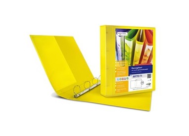 Raccoglitore MYTO TI 17 A4 4D 22x30cm giallo personalizzabile SEI ROTA