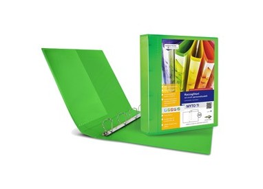 Raccoglitore MYTO TI 17 A4 4D 22x30cm verde personalizzabile SEI ROTA