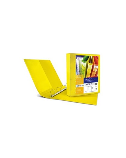 Raccoglitore MYTO TI 30 A4 4D 22x30cm giallo personalizzabile SEI ROTA