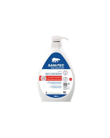 Sapone liquido 1Lt con antibatterico Securgerm Sanitec