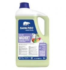 Detersivo liquido lavatrice Washdet Muschio Bianco 5Lt Sanitec