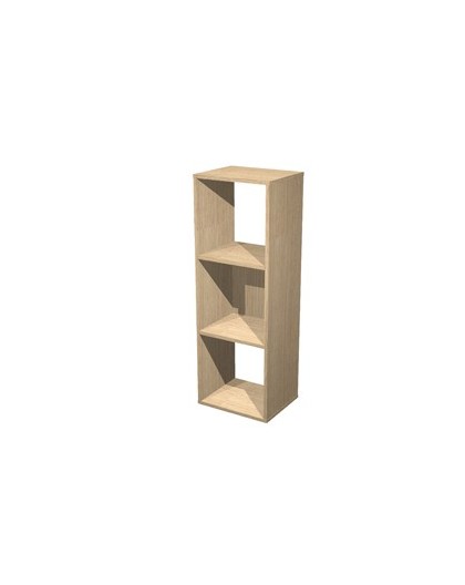 LIBRERIA 3 CASELLE 35,9x29,2cm-H103,9cm Rovere - RAINBOW