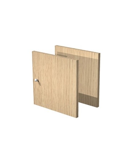 COPPIA ANTINE Rovere per LIBRERIA RAINBOW