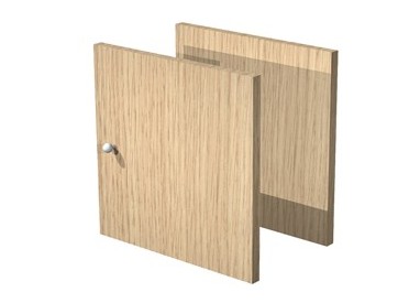 COPPIA ANTINE Rovere per LIBRERIA RAINBOW