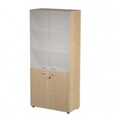 ARMADIO MODULARE A 2+2 ANTE 90x45,8cm - H200cm Rovere