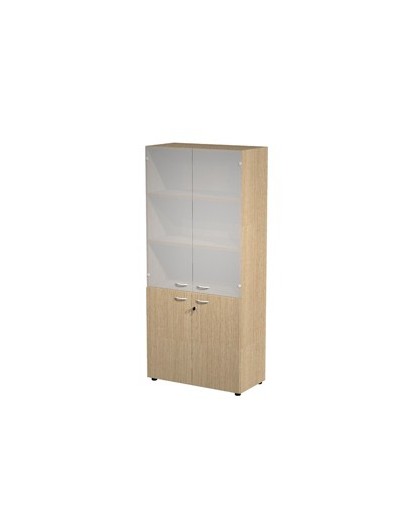ARMADIO MODULARE A 2+2 ANTE 90x45,8cm - H200cm Rovere