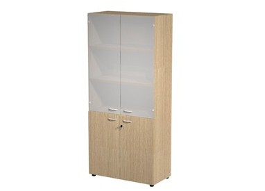 ARMADIO MODULARE A 2+2 ANTE 90x45,8cm - H200cm Rovere