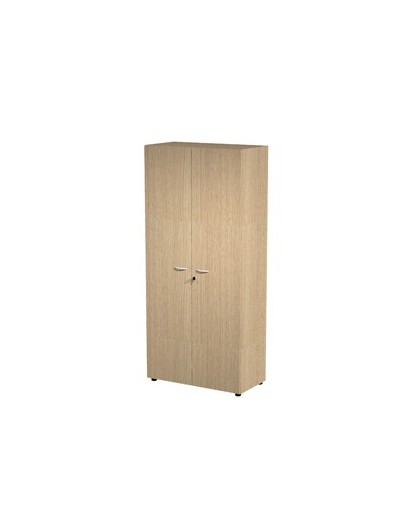 ARMADIO MODULARE A 2 ANTE ALTE 90x45,8cm - H200cm Rovere
