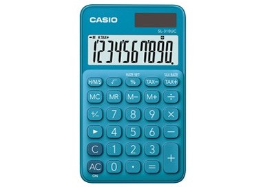 Calcolatrice tascabile SL-310UC blu CASIO
