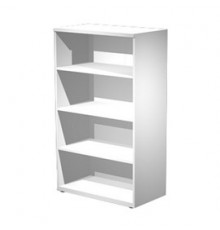Mobile Medio a giorno 80X45cm H136cm Bianco - AgorA'