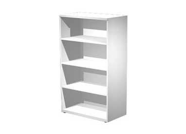 Mobile Medio a giorno 80X45cm H136cm Bianco - AgorA'