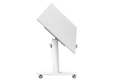 Tavolo multifunzione c/ruote 140x80xH73,7cm Bianco - Taxi