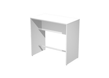 Tavolo alto 110x70xH105cm Bianco Ristoro