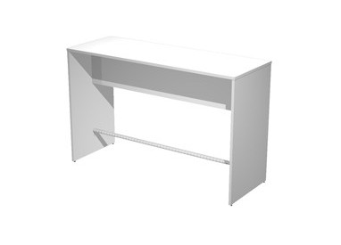 Tavolo alto 160x70xH105cm Bianco Ristoro
