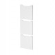 Set 3 ante c/serratura Bianco per casellari Maxi Rainbow