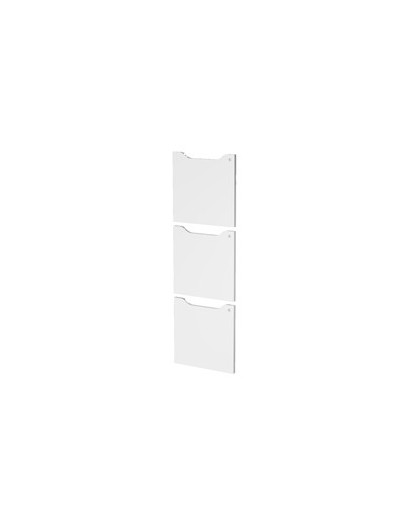 Set 3 ante c/serratura Bianco per casellari Maxi Rainbow