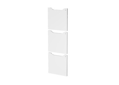 Set 3 ante c/serratura Bianco per casellari Maxi Rainbow